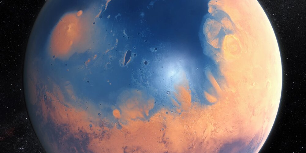 Cosmolab - Se je Mars šopiril z oceani pred Zemljo?